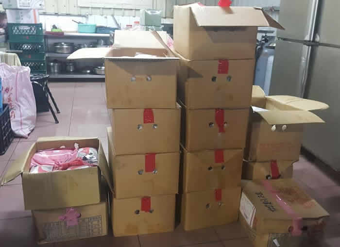 感謝「晶鈺食品股份有限公司」捐贈水餃、包子