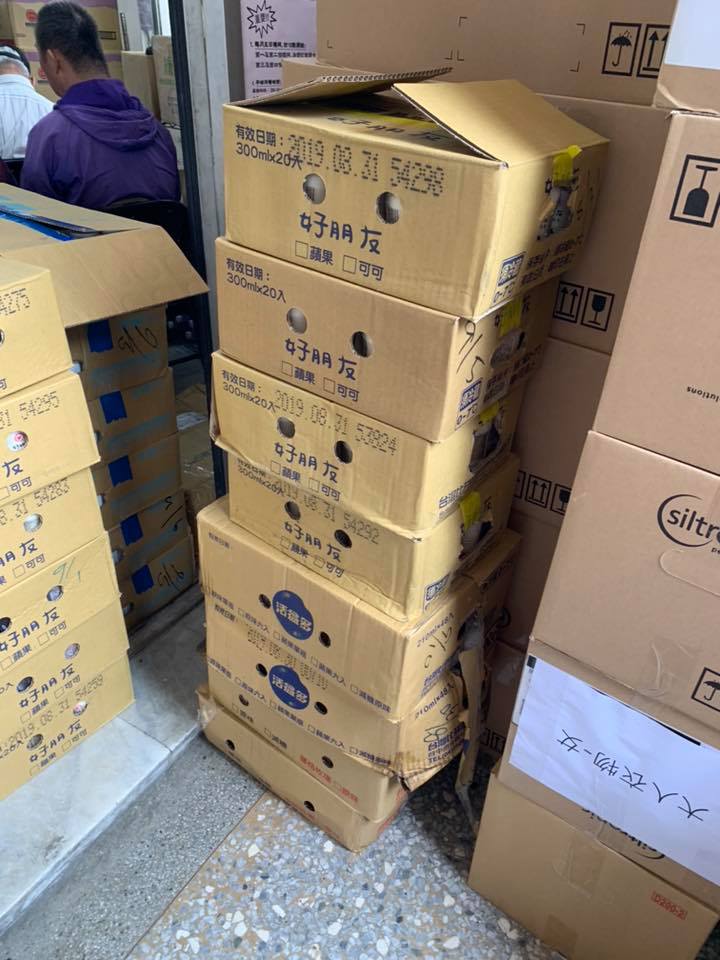 感謝 #台灣比菲多醱酵股份有限公司，捐贈數箱飲品至 台南恩友中心。